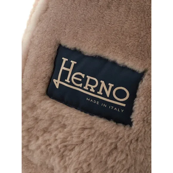 Herno Brown Sheepskin Jacket - Picture 4 of 6